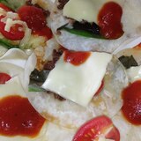 【簡単】餃子の皮で作るやる気のないピザ